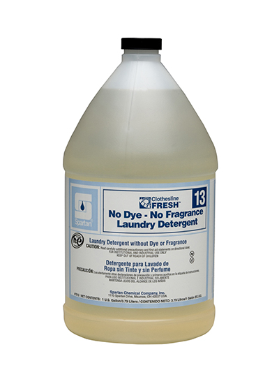 Clothesline Fresh® Dye-No 13 Laundry Chemical Spartan Fragrance No Detergent 